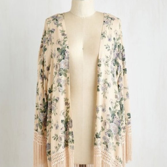 Modcloth Strand in Hand Kimono - Small - Picture 3 of 14
